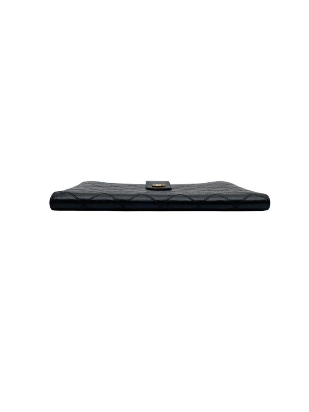 Chanel Bicolor Quilted Lambskin Clutch - Picture 5 of 10